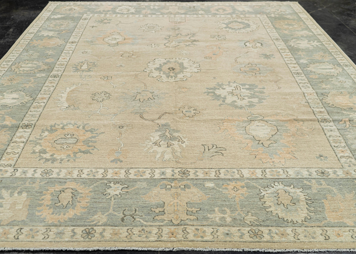 Oushak Rug 9'2'' x 11'7'' #24909