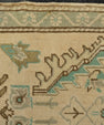 Turkish Mini Rug Oriental Hand Knotted Vintage Rug 1'9" x 3'7" #21073