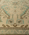 Turkish Mini Rug Oriental Hand Knotted Vintage Rug 1'9" x 3'7" #21073