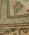 Turkish Mini Rug Oriental Hand Knotted Vintage Rug 1'9" x 3'7" #21073