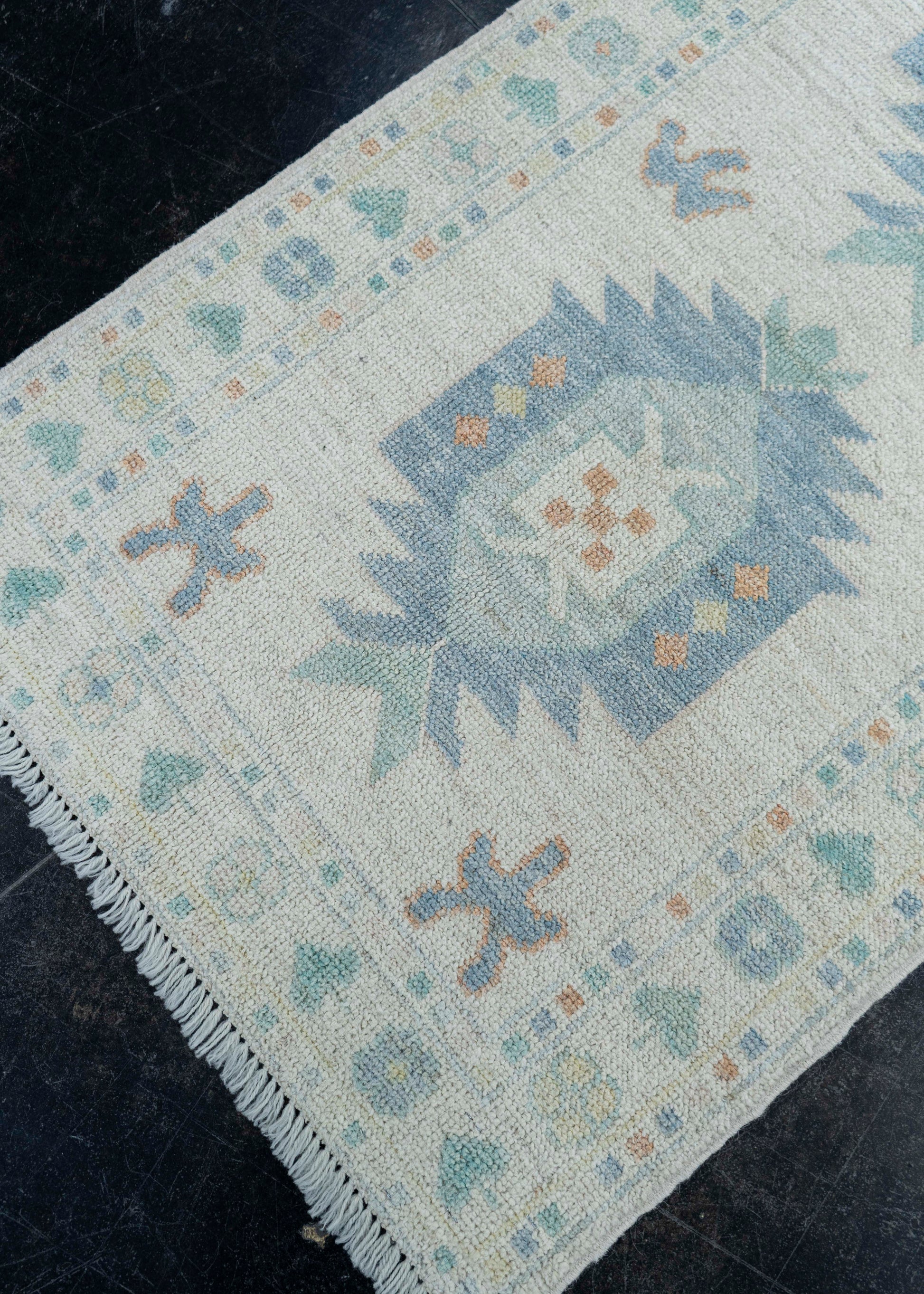 Oushak Rug 2'1" x 3'10" #17150