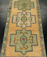 Turkish Mini Rug Oriental Hand Knotted Vintage Rug 1'5" x 3'2" #21153
