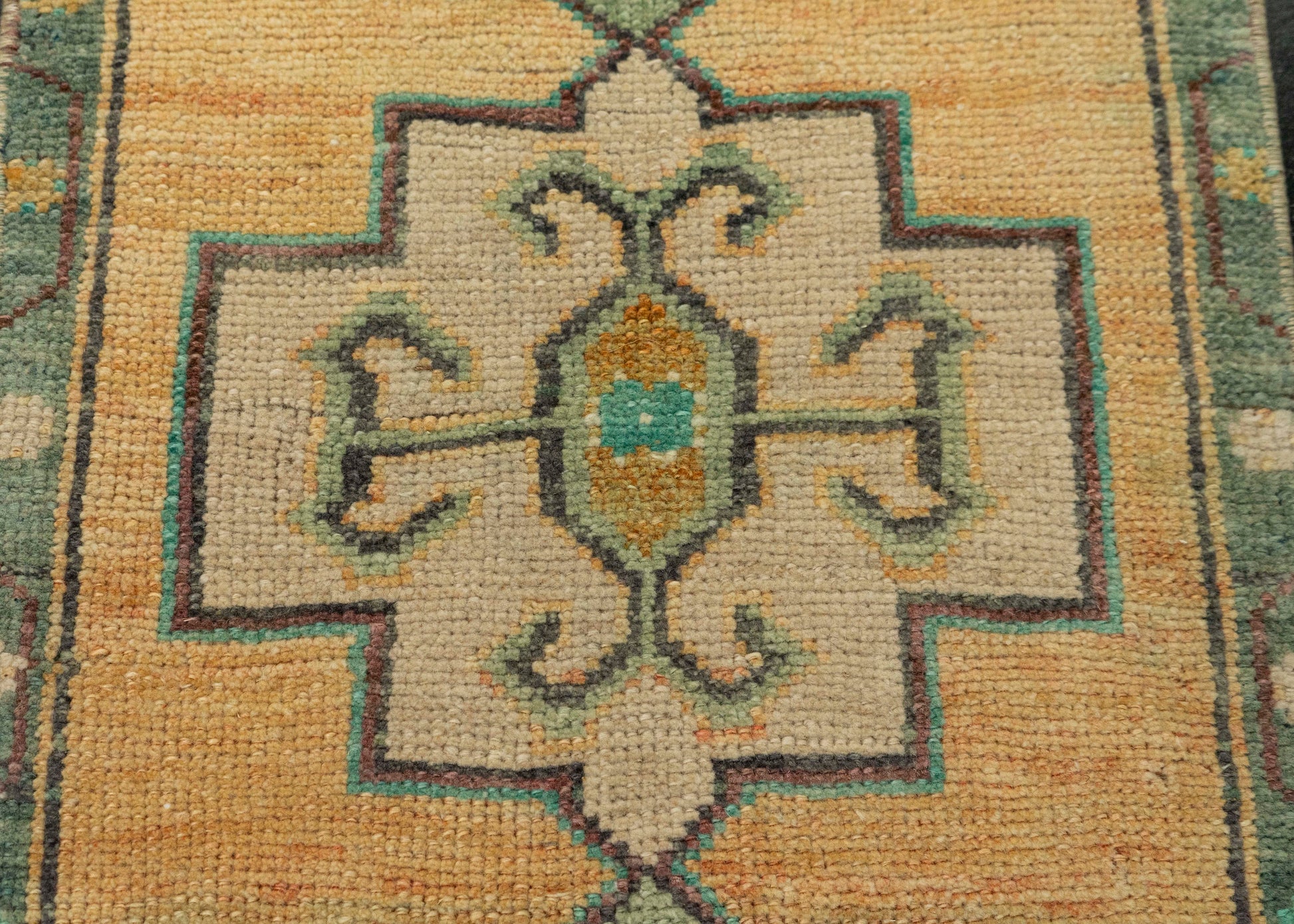 Turkish Mini Rug Oriental Hand Knotted Vintage Rug 1'5" x 3'2" #21153