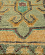 Turkish Mini Rug Oriental Hand Knotted Vintage Rug 1'5" x 3'2" #21153
