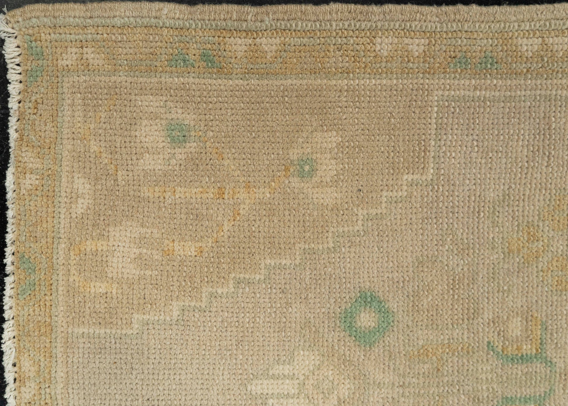 Turkish Mini Rug Oriental Hand Knotted Vintage Rug 1'8" x 3'3" #21071