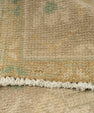 Turkish Mini Rug Oriental Hand Knotted Vintage Rug 1'8" x 3'3" #21071