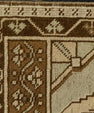 Turkish Mini Rug Oriental Hand Knotted Vintage Rug 1'7" x 3'8" #21064