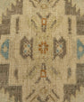 Turkish Mini Rug Oriental Hand Knotted Vintage Rug 1'5" x 3'9" #21088