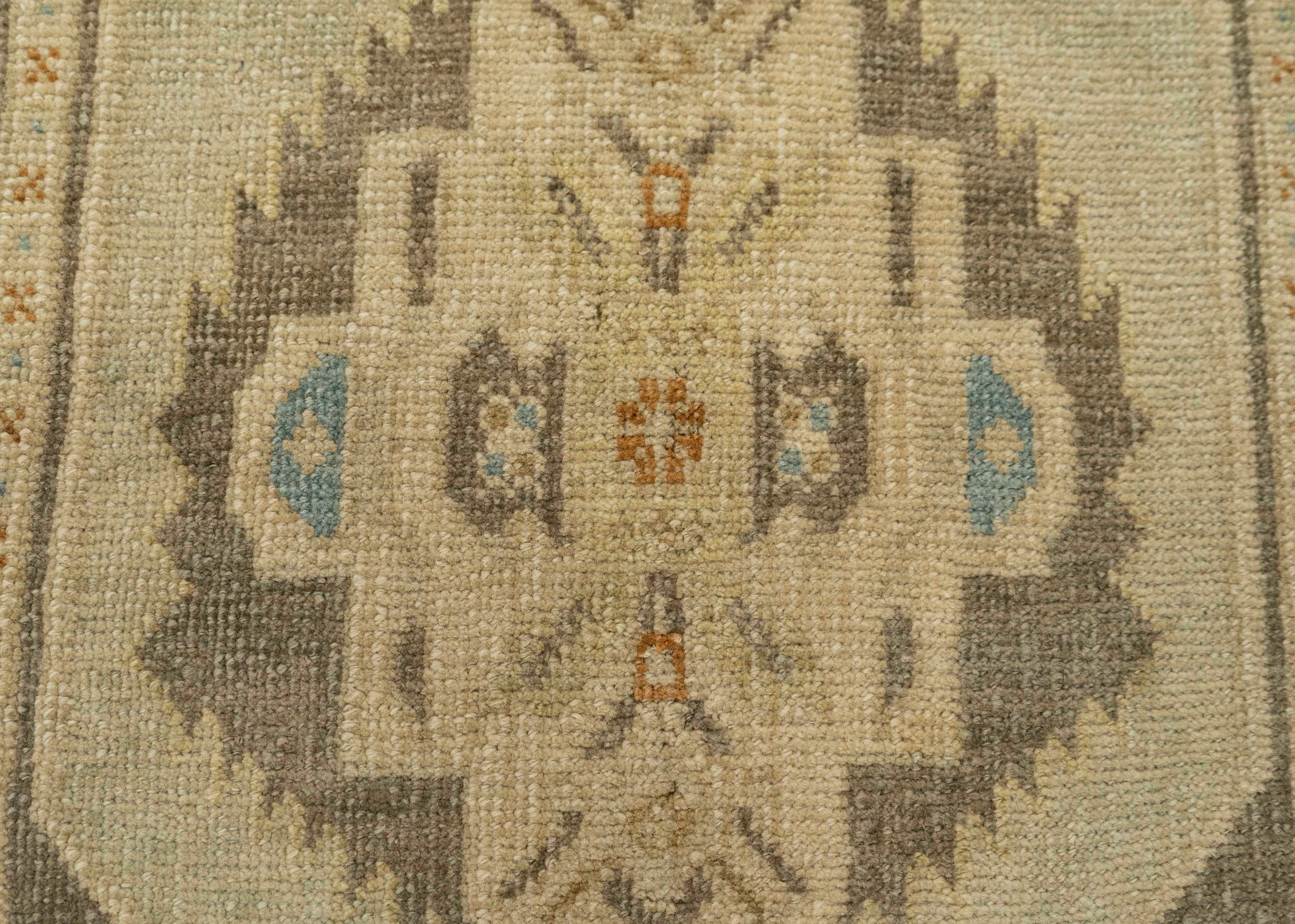 Turkish Mini Rug Oriental Hand Knotted Vintage Rug 1'5" x 3'9" #21088