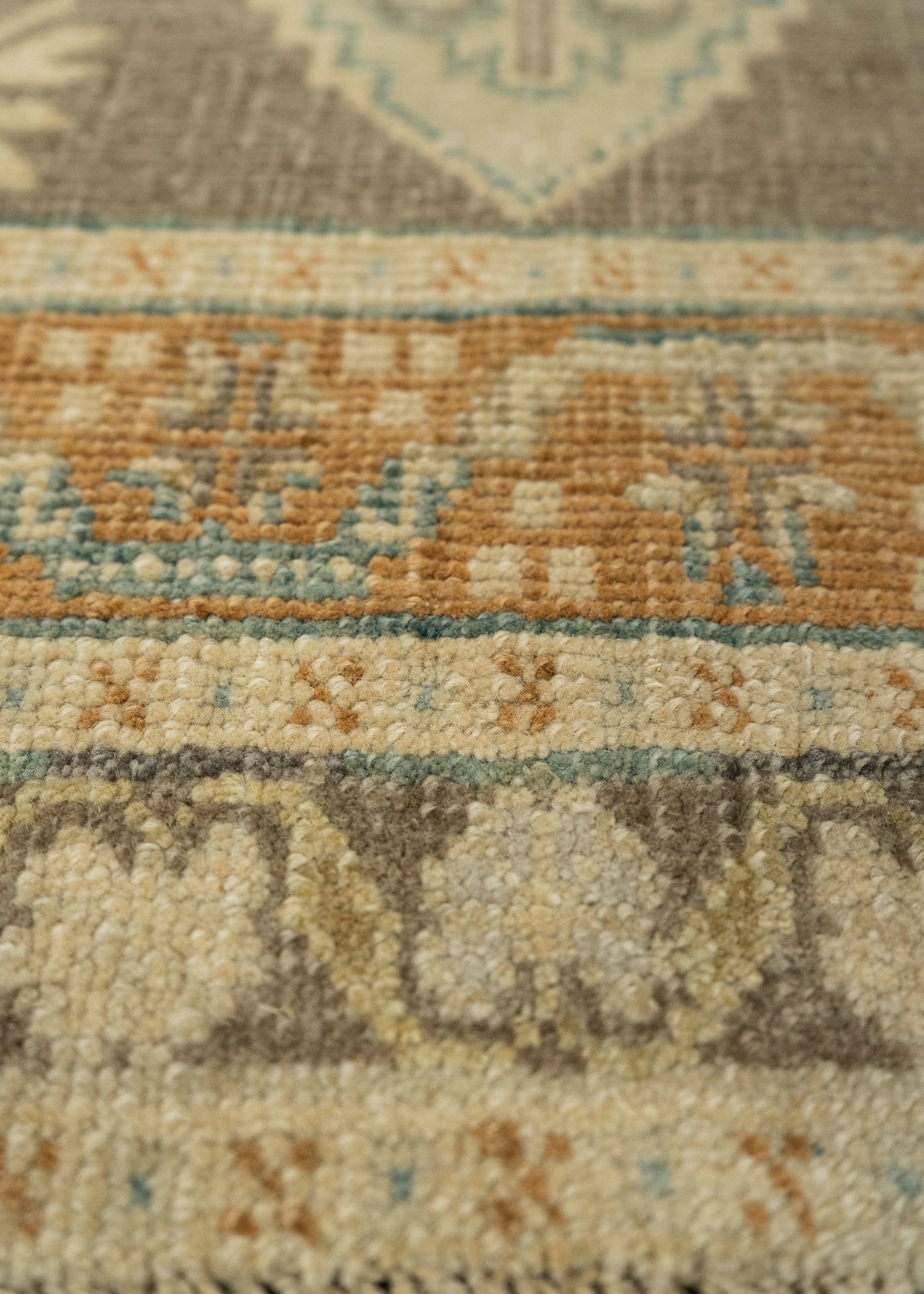 Turkish Mini Rug Oriental Hand Knotted Vintage Rug 1'5" x 3'9" #21088