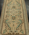Turkish Mini Rug Oriental Hand Knotted Vintage Rug 1'10" x 3'4" #21092