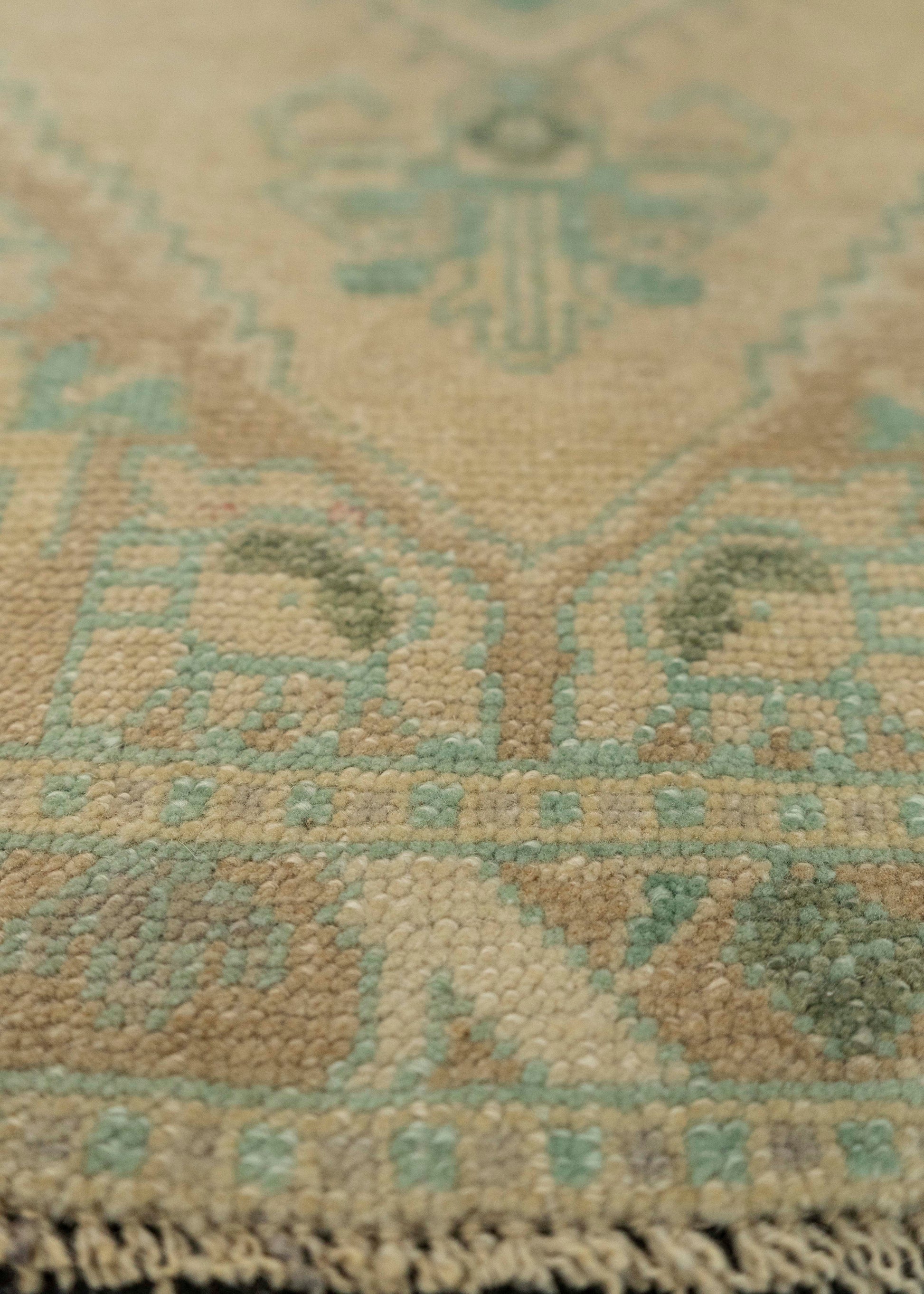 Turkish Mini Rug Oriental Hand Knotted Vintage Rug 1'9" x 3'3" #21093