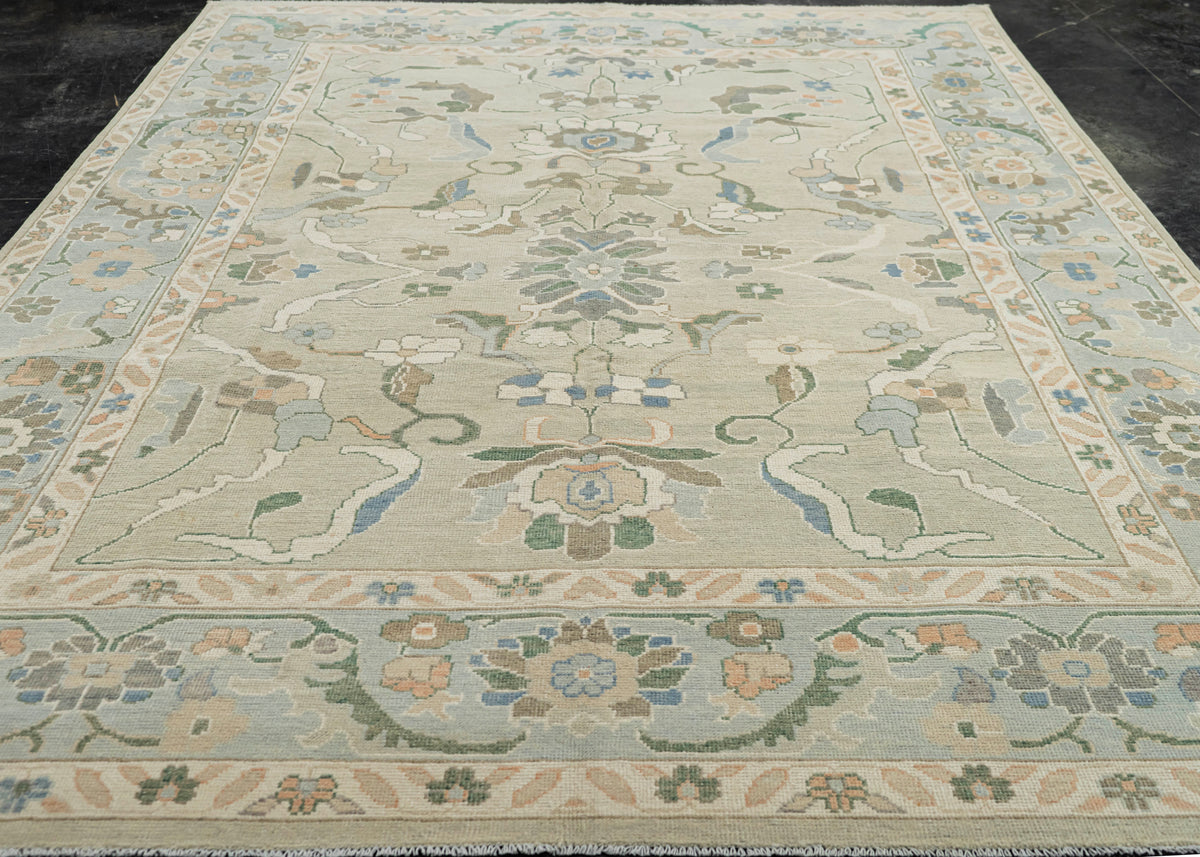 Oushak Rug 8'8'' x 11'10'' #24943