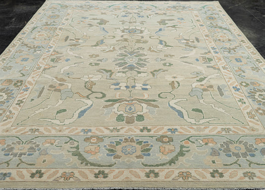Oushak Rug 8'8'' x 11'10'' #24943