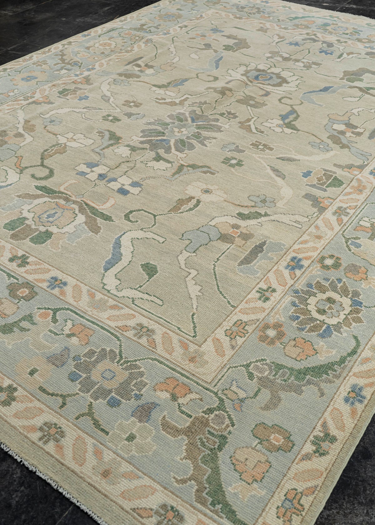 Oushak Rug 8'8'' x 11'10'' #24943