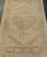 Turkish Mini Rug Oriental Hand Knotted Vintage Rug 1'11" x 3'1" #21081