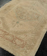 Turkish Mini Rug Oriental Hand Knotted Vintage Rug 1'11" x 3'1" #21081