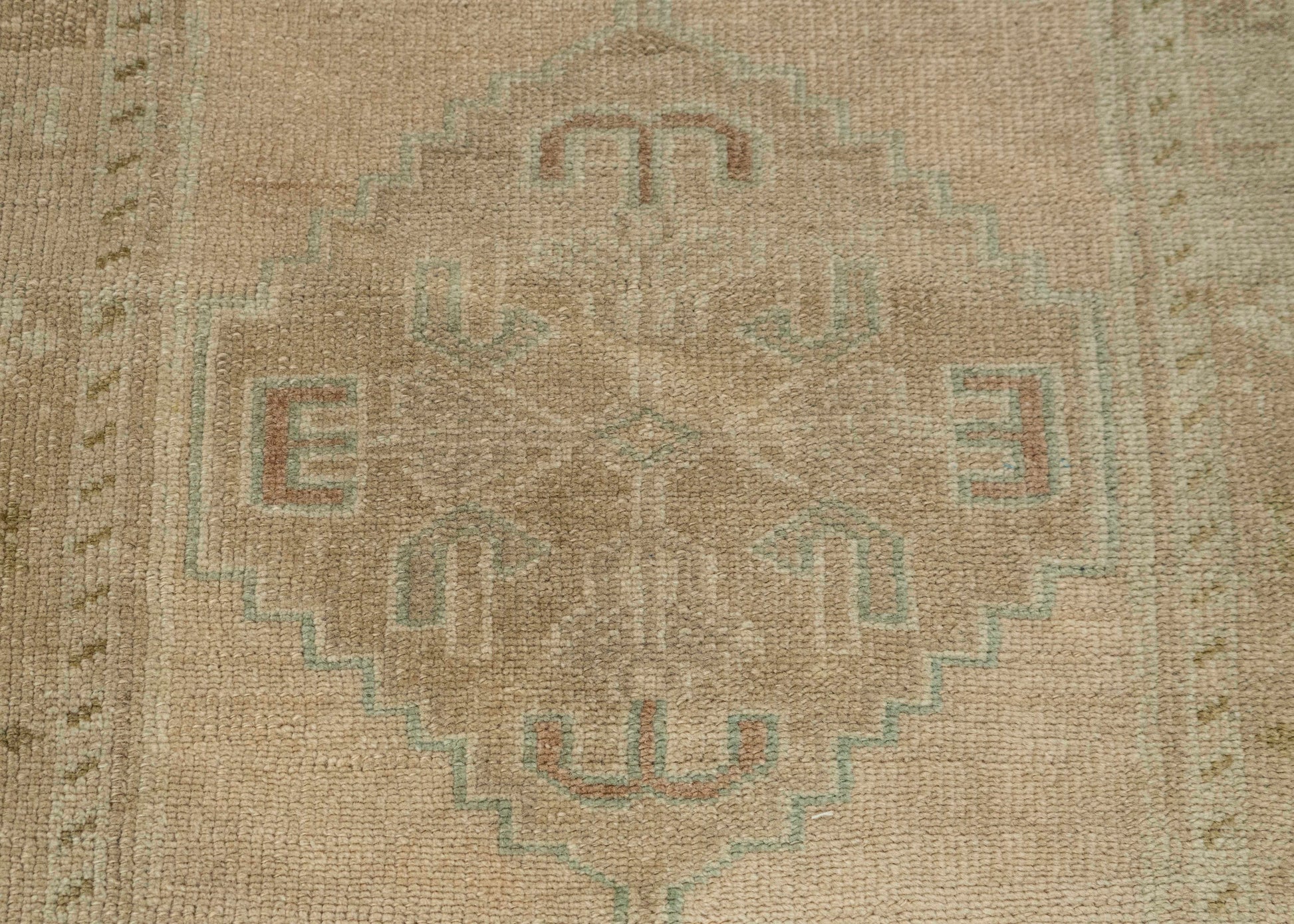 Turkish Mini Rug Oriental Hand Knotted Vintage Rug 1'11" x 3'1" #21081