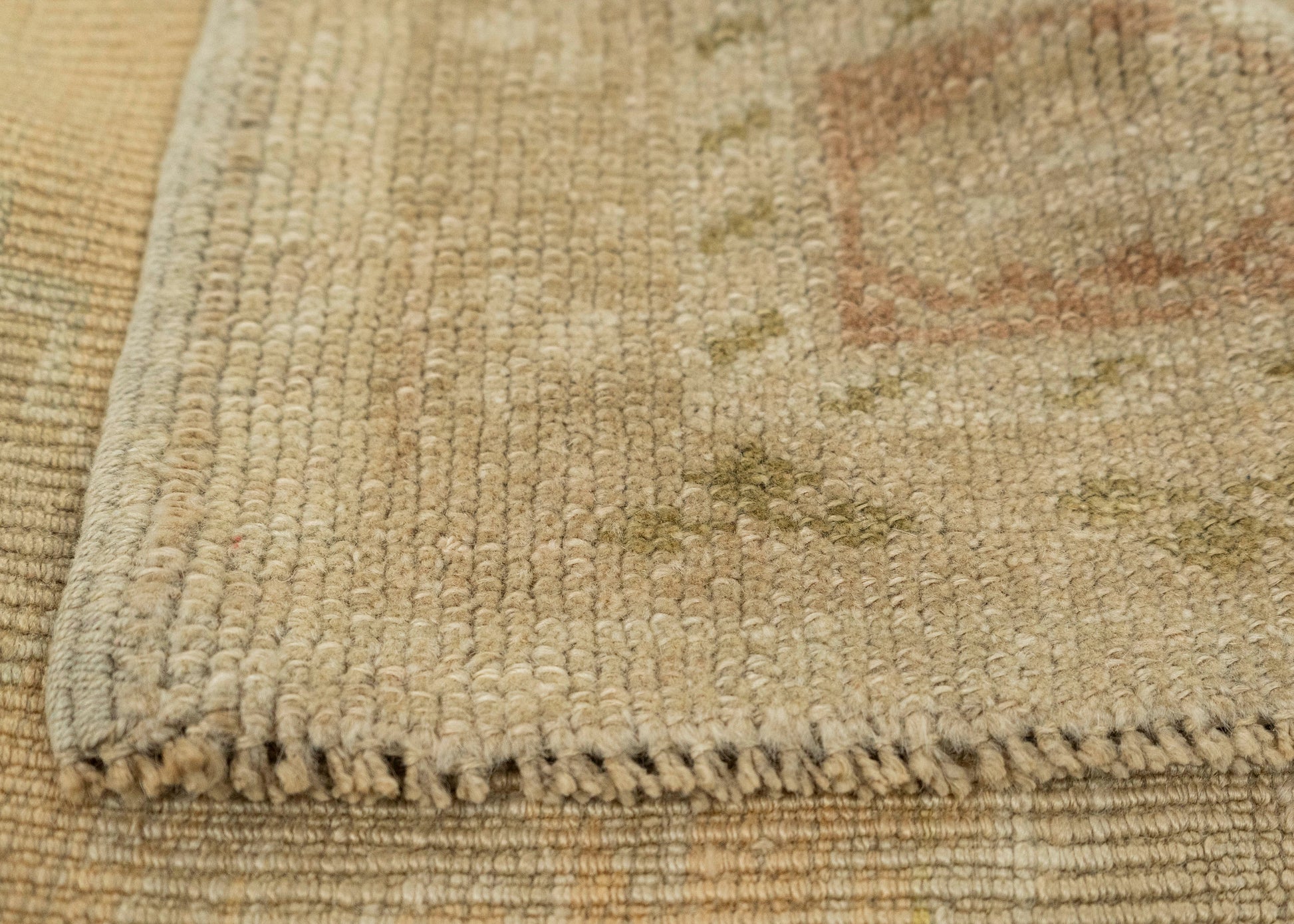 Turkish Mini Rug Oriental Hand Knotted Vintage Rug 1'11" x 3'1" #21081