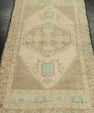 Turkish Mini Rug Oriental Hand Knotted Vintage Rug 1'9" x 3' #21087