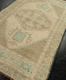Turkish Mini Rug Oriental Hand Knotted Vintage Rug 1'9" x 3' #21087