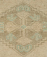 Turkish Mini Rug Oriental Hand Knotted Vintage Rug 1'9" x 3' #21087