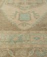 Turkish Mini Rug Oriental Hand Knotted Vintage Rug 1'9" x 3' #21087