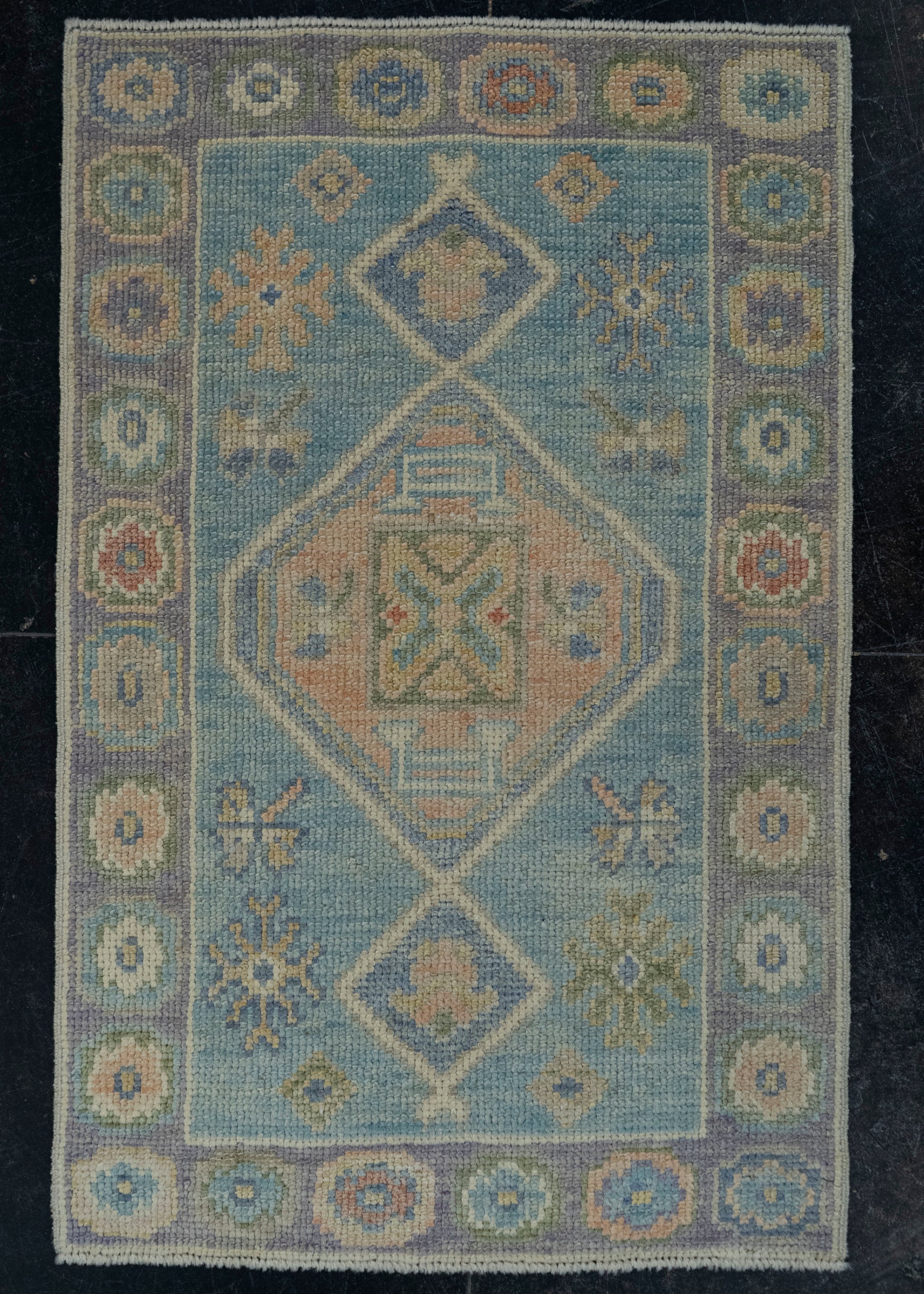 Turkish Oushak Rug 2' x 3'3" #19539