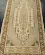 Turkish Mini Rug Oriental Hand Knotted Vintage Rug 1'8" x 3'4" #21086