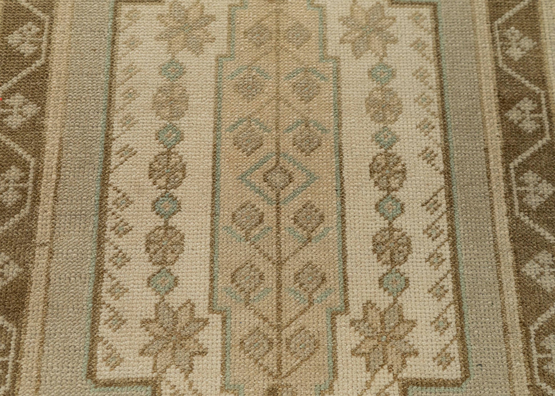Turkish Mini Rug Oriental Hand Knotted Vintage Rug 1'8" x 3'4" #21086
