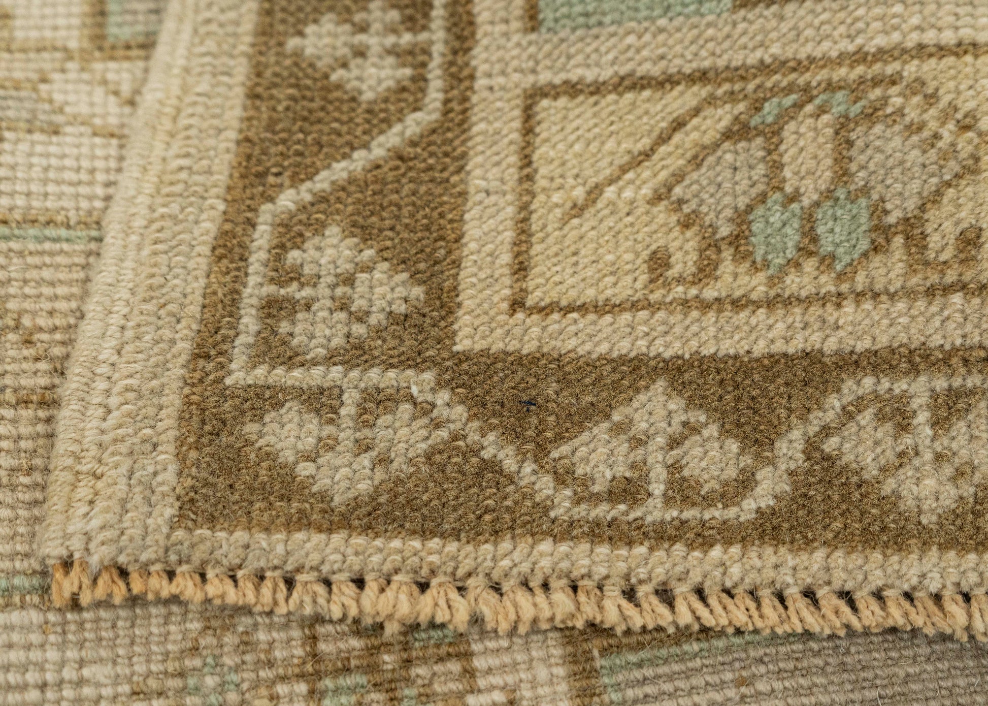 Turkish Mini Rug Oriental Hand Knotted Vintage Rug 1'8" x 3'4" #21086