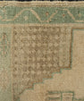 Turkish Mini Rug Oriental Hand Knotted Vintage Rug 1'7" x 2'9" #21077