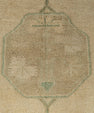 Turkish Mini Rug Oriental Hand Knotted Vintage Rug 1'7" x 2'9" #21077
