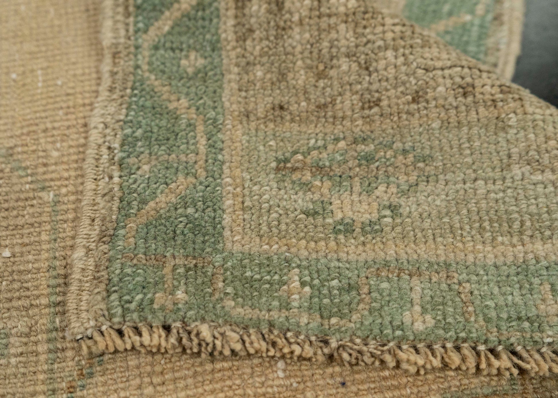 Turkish Mini Rug Oriental Hand Knotted Vintage Rug 1'7" x 2'9" #21077