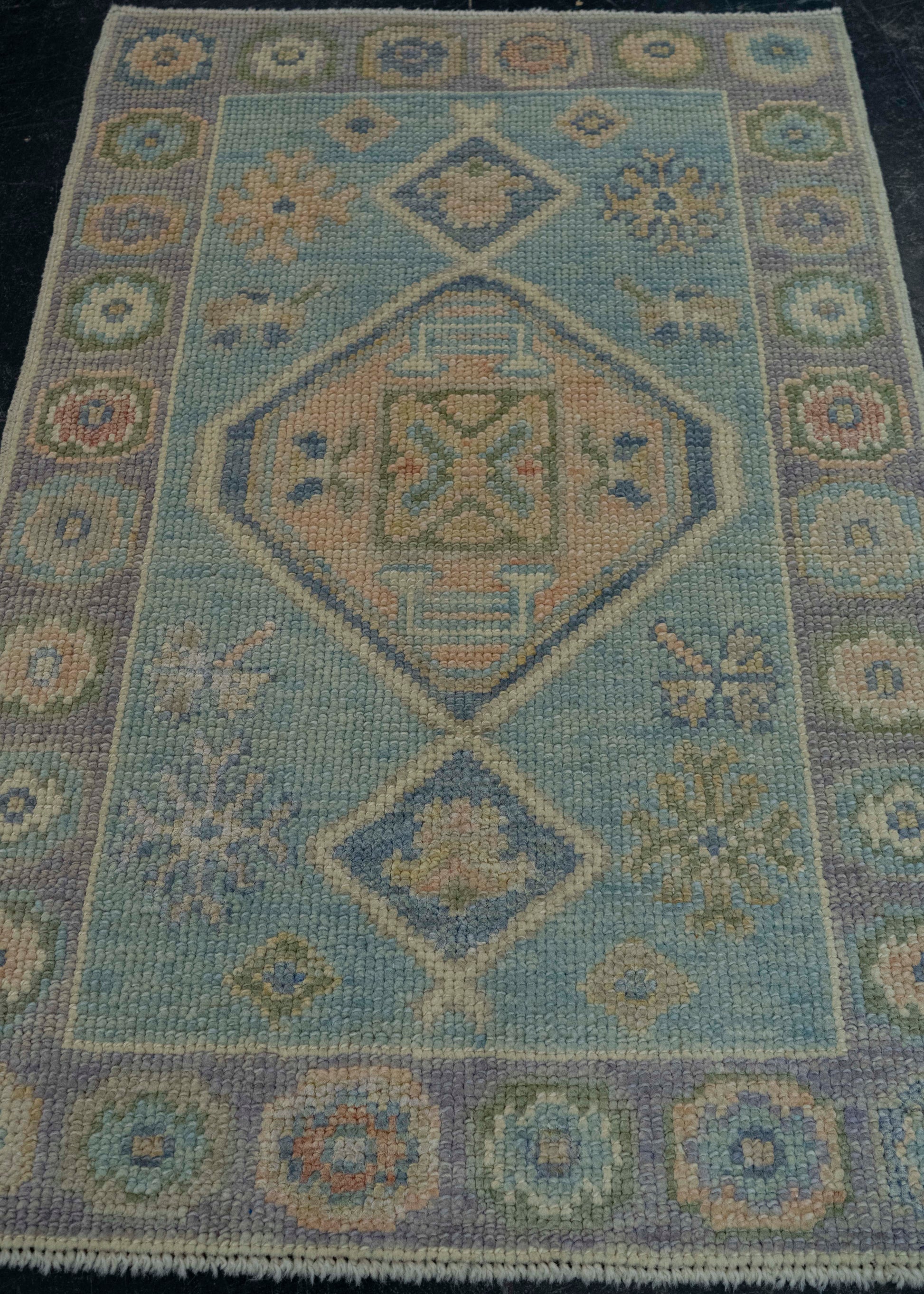 Turkish Oushak Rug 2' x 3' #19535