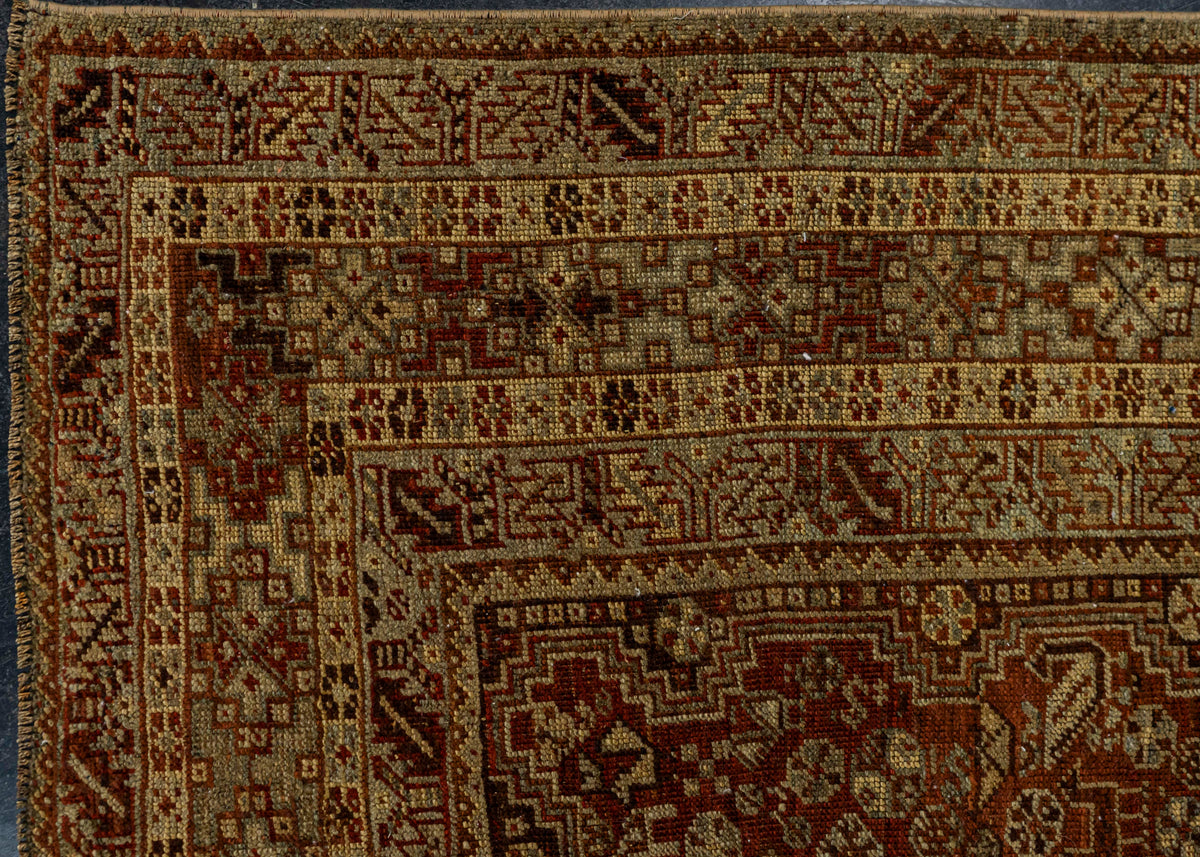Antique Turkish Rug 8'7'' x 14' #24904