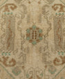 Turkish Mini Rug Oriental Hand Knotted Vintage Rug 1'10" x 3' #21091