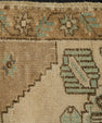 Turkish Mini Rug Oriental Hand Knotted Vintage Rug 1'8" x 3'5" #21078