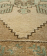 Turkish Mini Rug Oriental Hand Knotted Vintage Rug 1'8" x 3'5" #21078