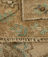 Turkish Mini Rug Oriental Hand Knotted Vintage Rug 1'8" x 3'5" #21078