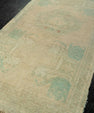 Turkish Mini Rug Oriental Hand Knotted Vintage Rug 1'7" x 3'4" #21151