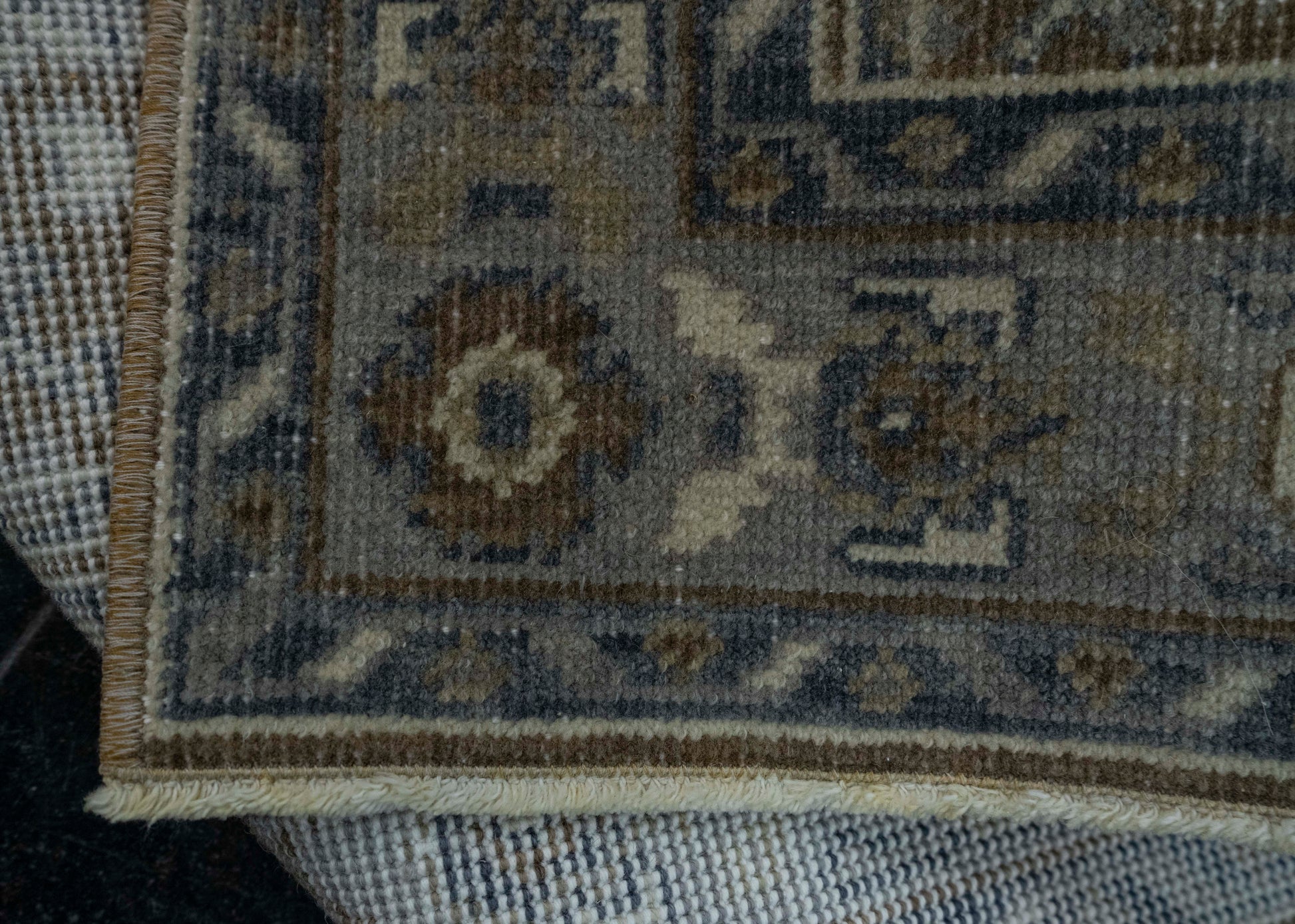 Turkish Oushak Rug 1'7" x 2'5" #20139