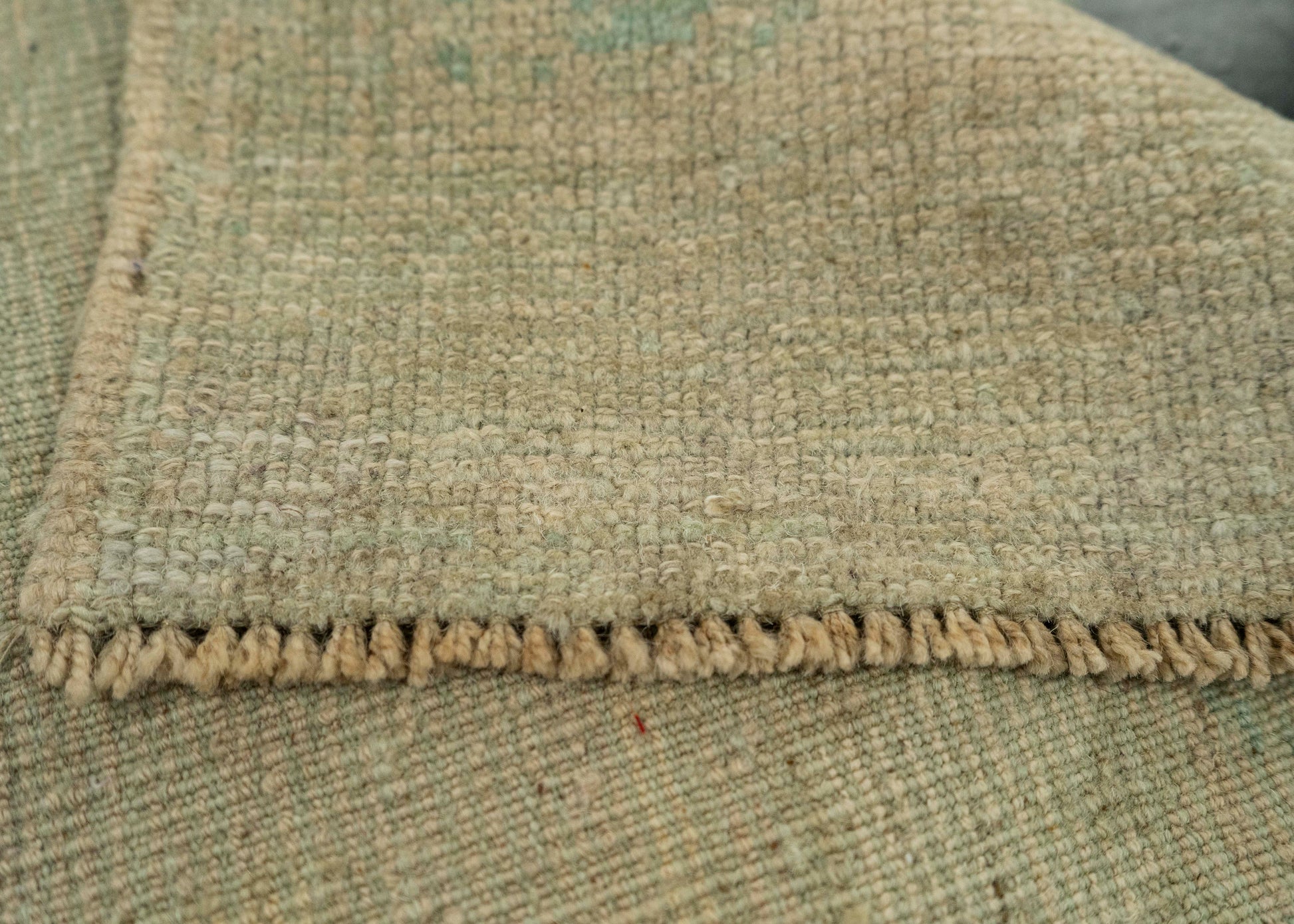 Turkish Mini Rug Oriental Hand Knotted Vintage Rug 1'7" x 3'4" #21151