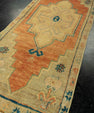 Turkish Mini Rug Oriental Hand Knotted Vintage Rug 1'5" x 3'8" #21150