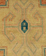 Turkish Mini Rug Oriental Hand Knotted Vintage Rug 1'5" x 3'8" #21150