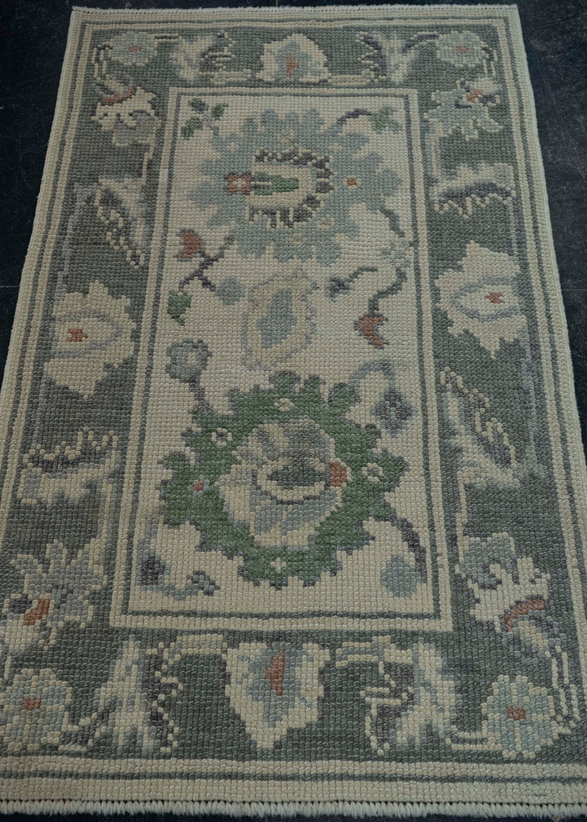 Turkish Oushak Rug 2' x 3'3" #19541