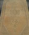 Turkish Mini Rug Oriental Hand Knotted Vintage Rug 1'10" x 3'1" #21030
