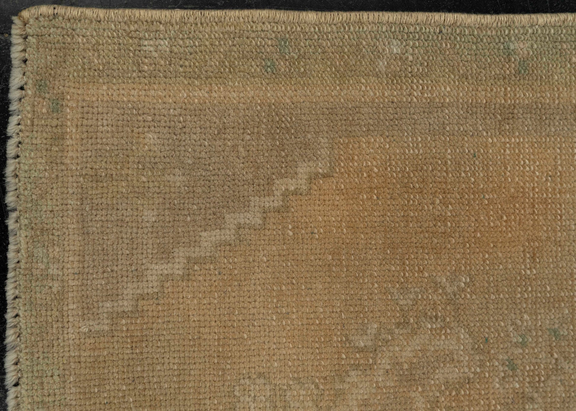 Turkish Mini Rug Oriental Hand Knotted Vintage Rug 1'10" x 3'1" #21030