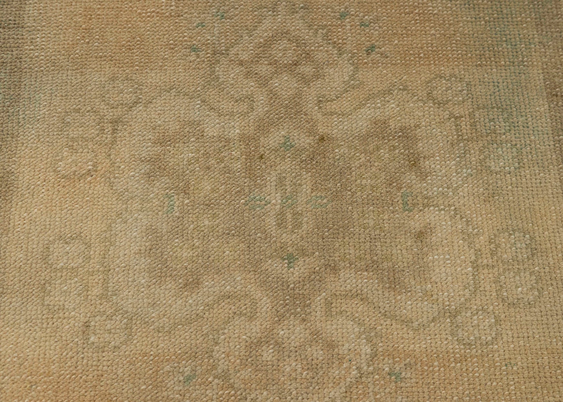 Turkish Mini Rug Oriental Hand Knotted Vintage Rug 1'10" x 3'1" #21030