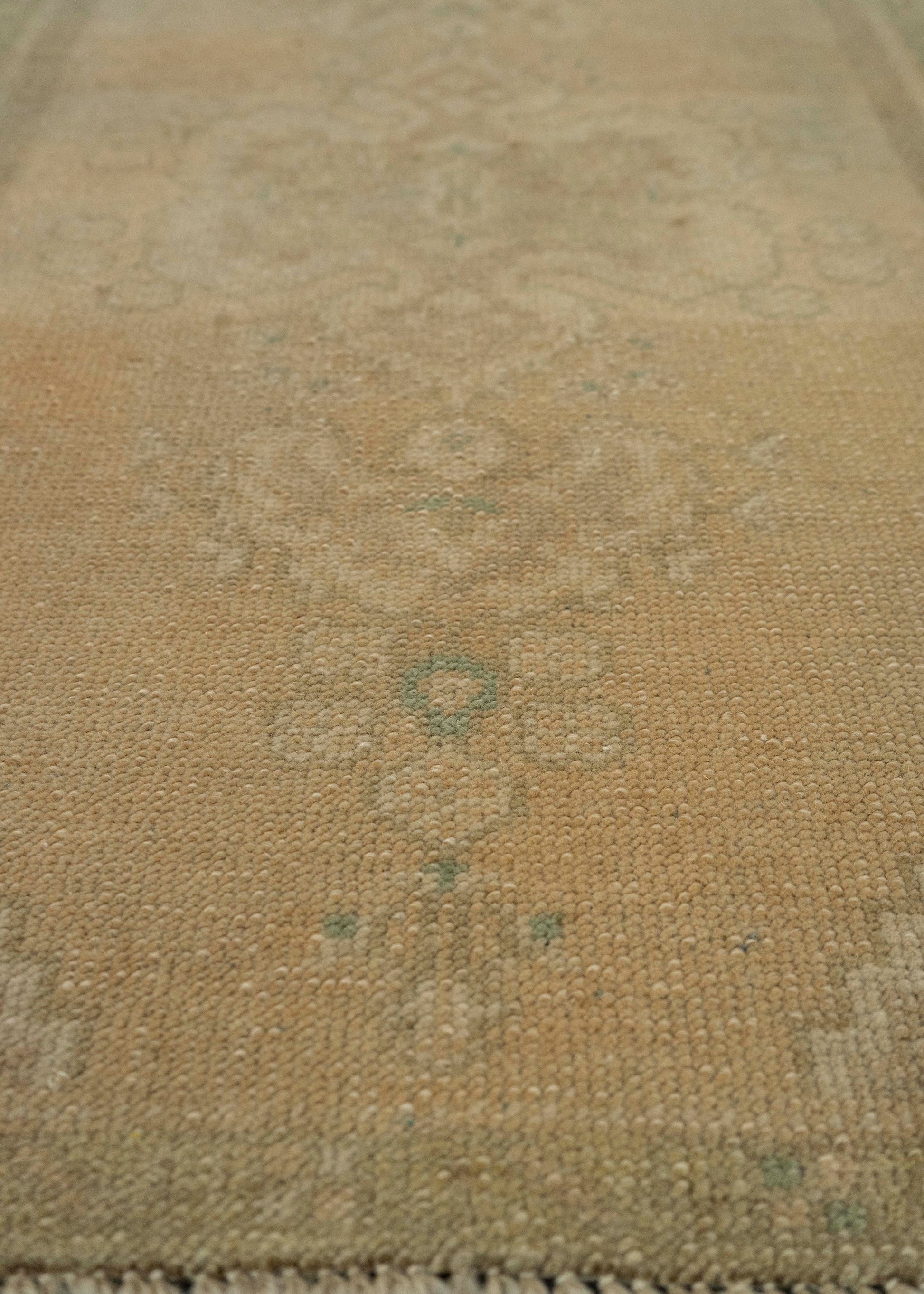 Turkish Mini Rug Oriental Hand Knotted Vintage Rug 1'10" x 3'1" #21030